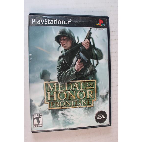 Medal of Honor: Frontline (Sony PlayStation 2, 2002, PS2) Authentic, complete - Picture 1 of 7